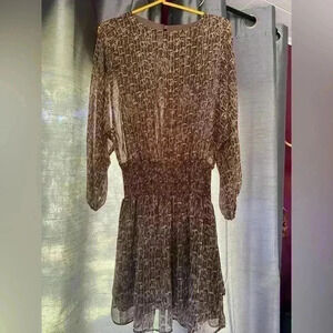 Women’s Veronica M Size S Snake Skin Mini Dress